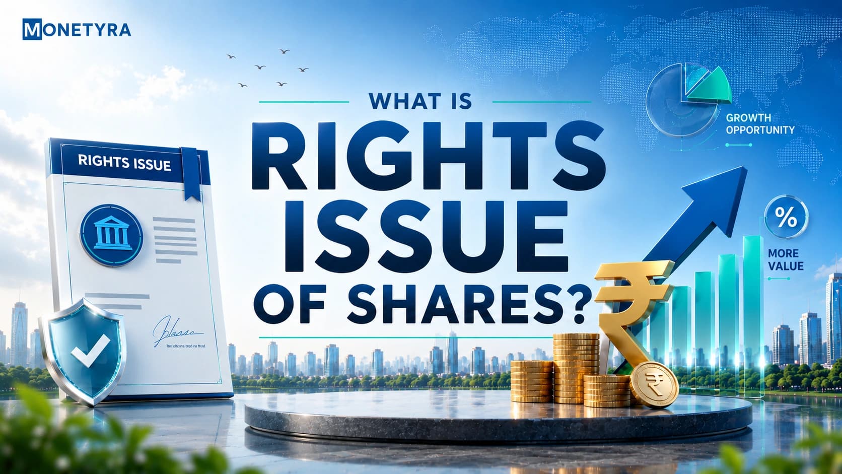rights issue of shares