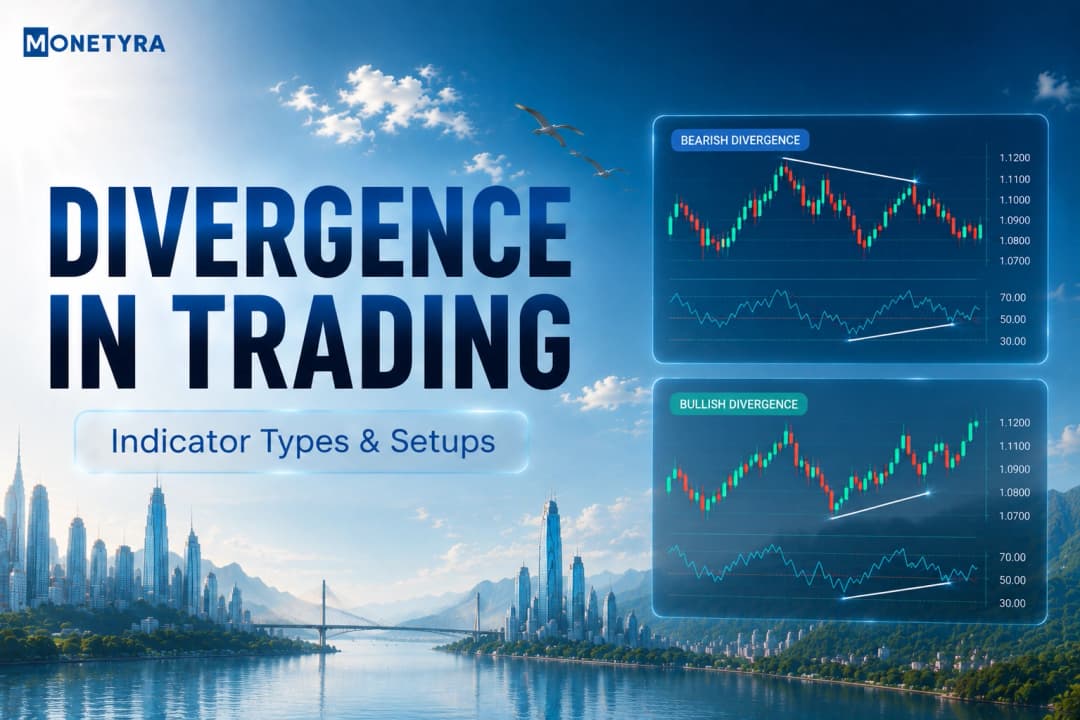 Divergence in Trading: Indicator Types and Setups