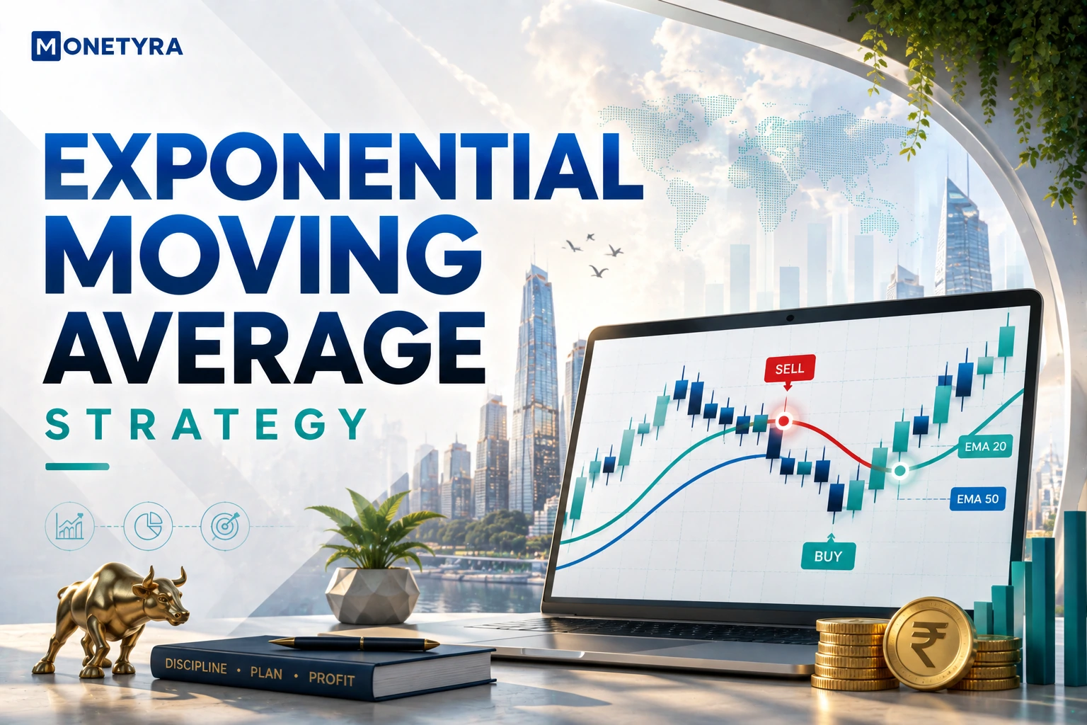 Exponential Moving Average Strategy for Intraday Trading