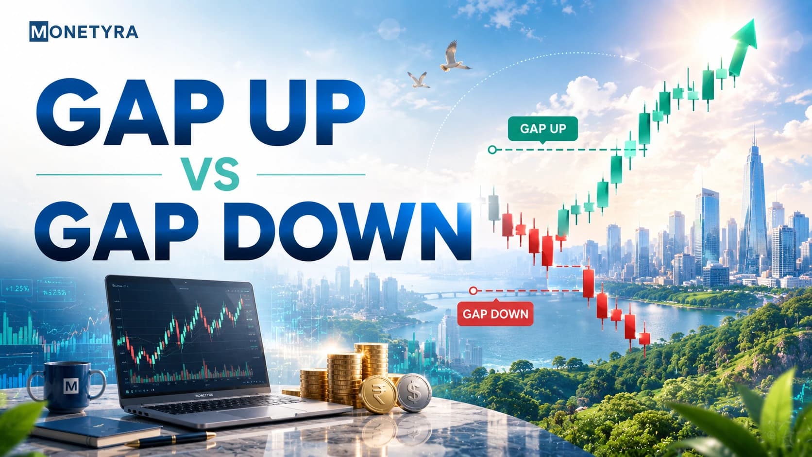gap up and gap down stocks
