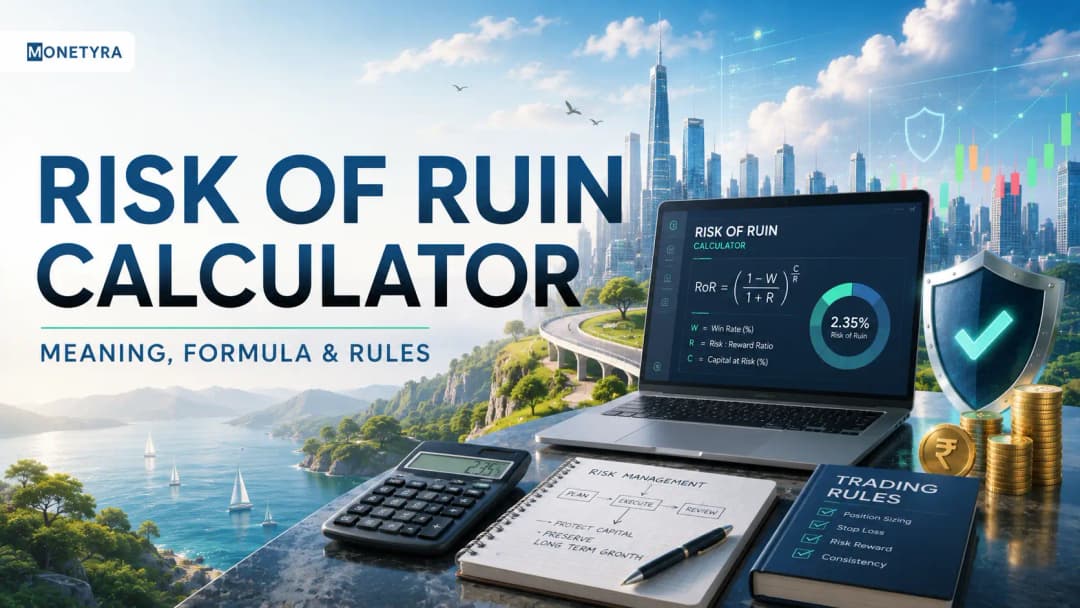 Risk of Ruin Calculator: Meaning, Formula & Rules