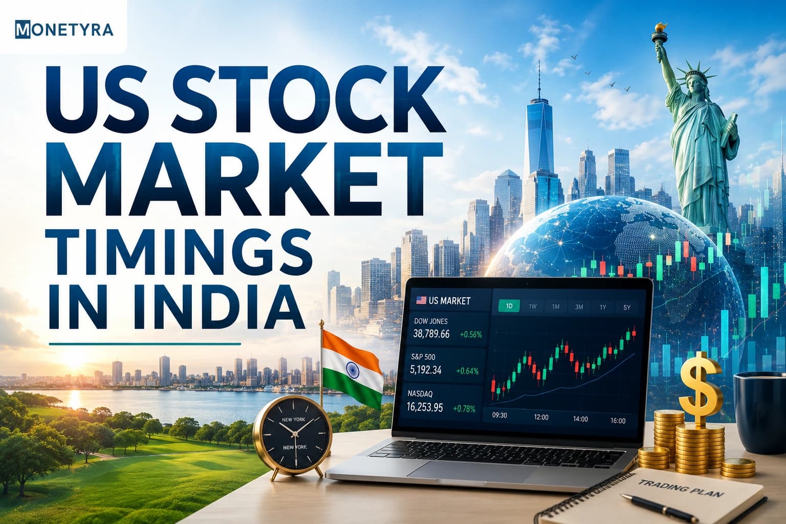us stock market timings in india