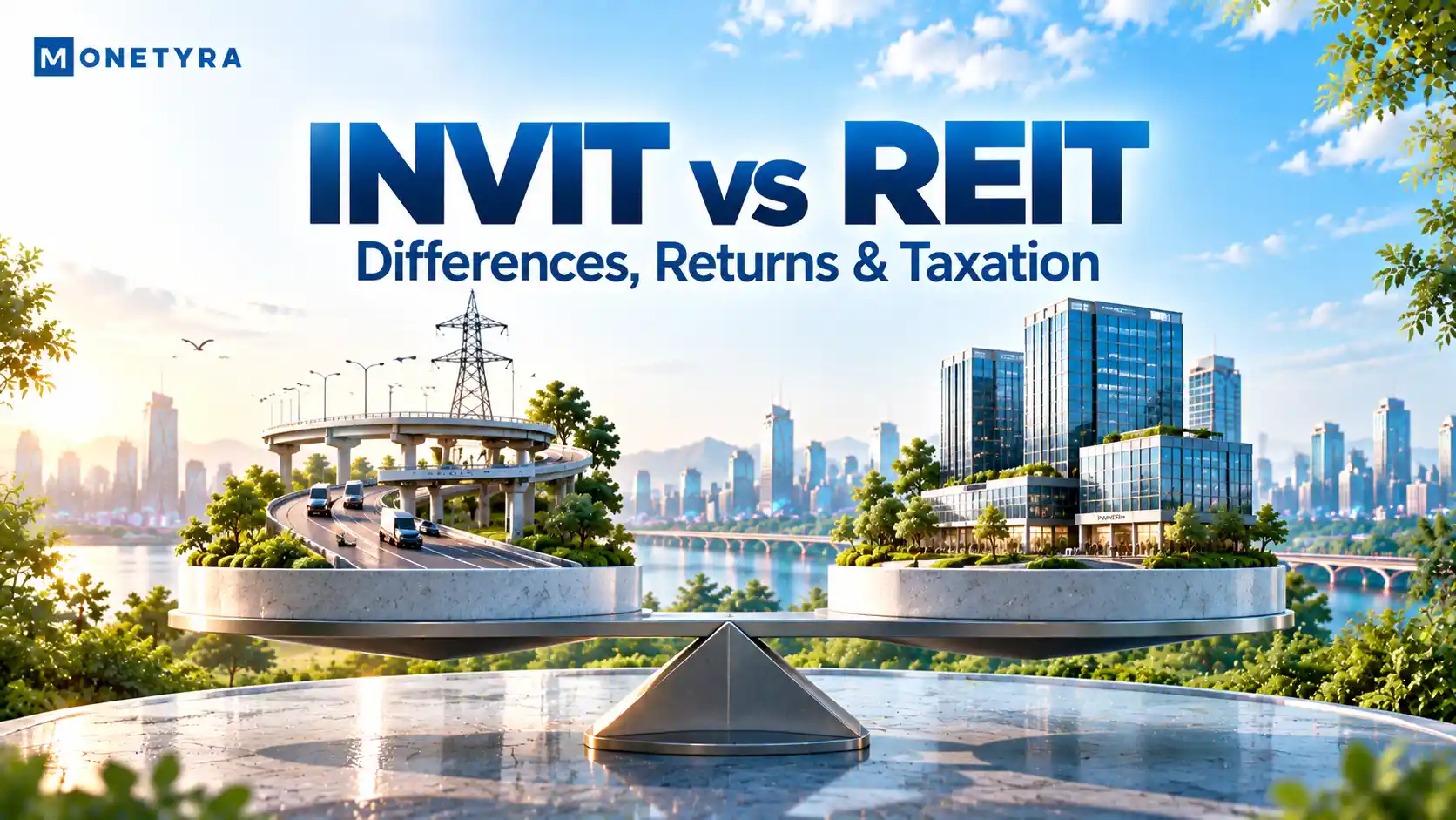 Comprehensive guide comparing INVIT vs REIT investments in India.