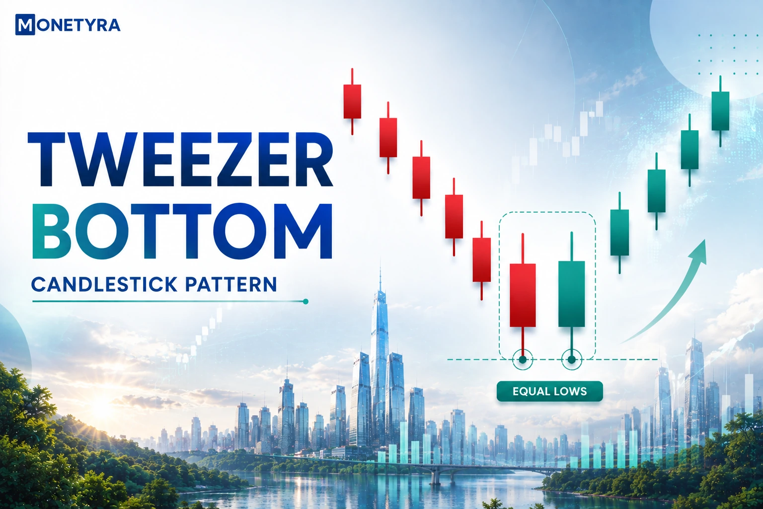 tweezer bottom candlestick pattern