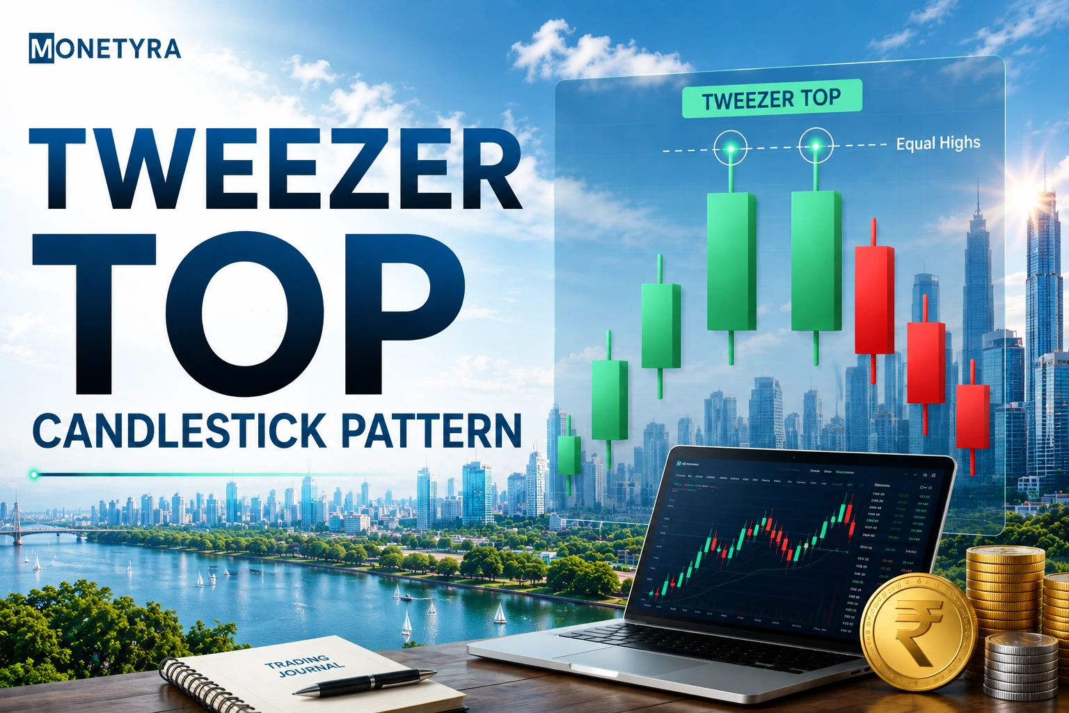 tweezer top candlestick pattern